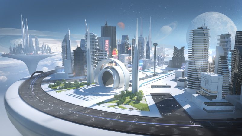 Over the years they built the first Sky City on a planet they called Aureus. Over the years they built the first Sky City on a planet they called Aureus.